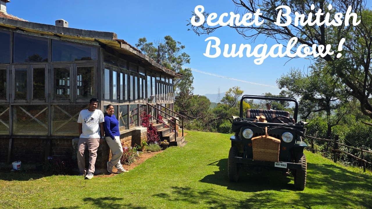 Ooty Hidden British Bungalow 🏚️ | Jeep Picnic | Naane Varuvaen Shooting Location|Destiny Farm Resort