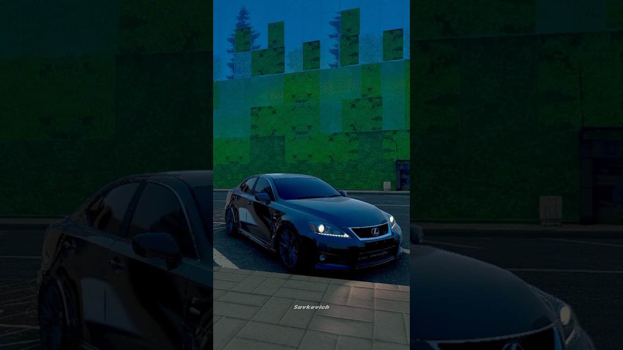 Хулиган на LEXUS IS-F!