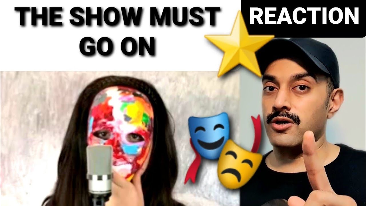 The Show Must Go On - Queen (Angelina Jordan Cover) - 1st time reaction. AMAZEMENT.