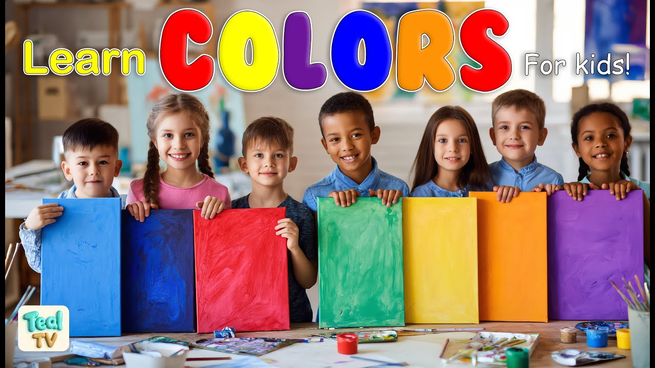 Learn Colors with Fun Painting Song for Kids! 🎨✨