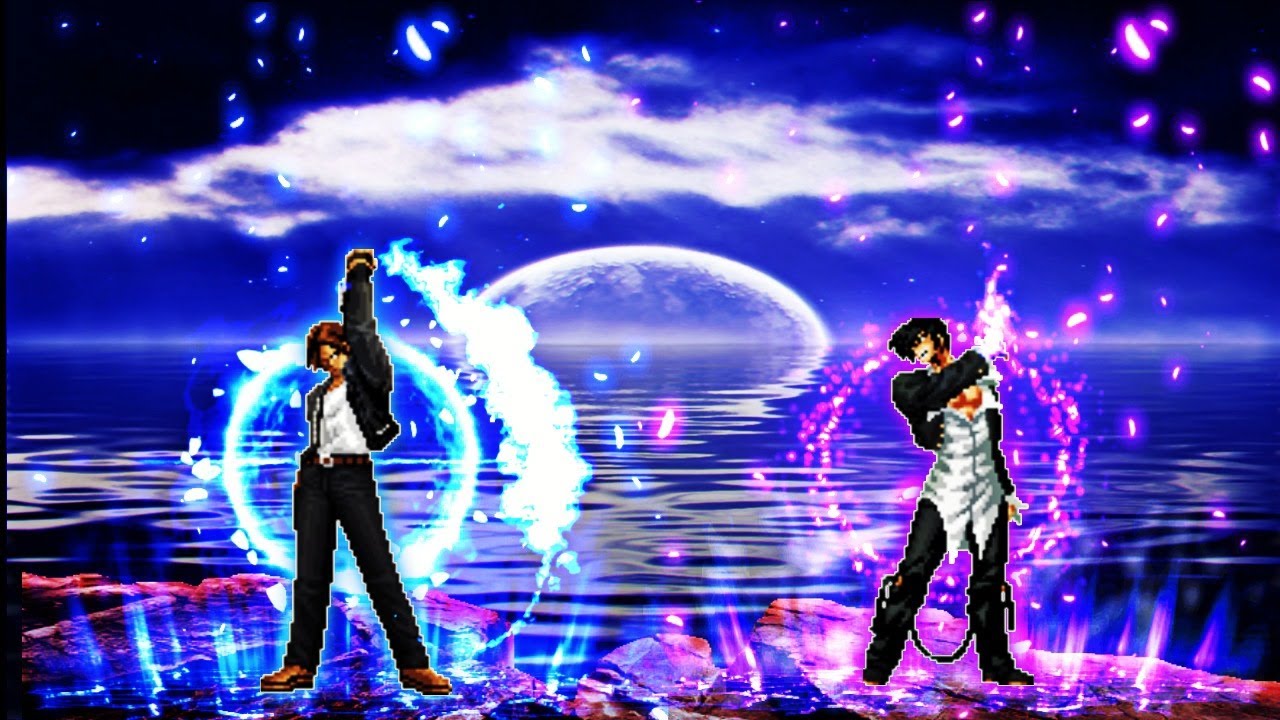 New Kyo Last VS New Boss Yagami AY [KOF MUGEN]