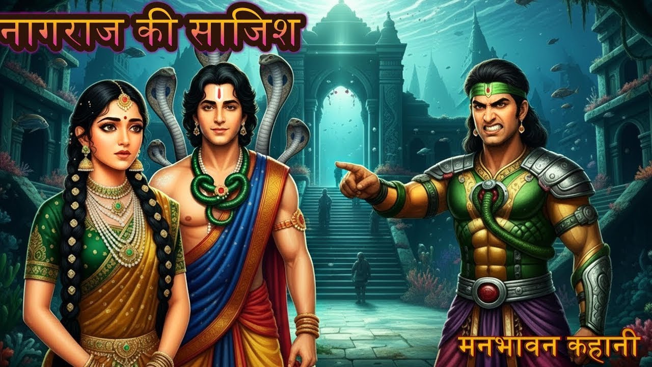 नदी के नीचे छुपा था प्यार का राज 💔 दीपांजलि और दुष्यंत की अमर कहानी