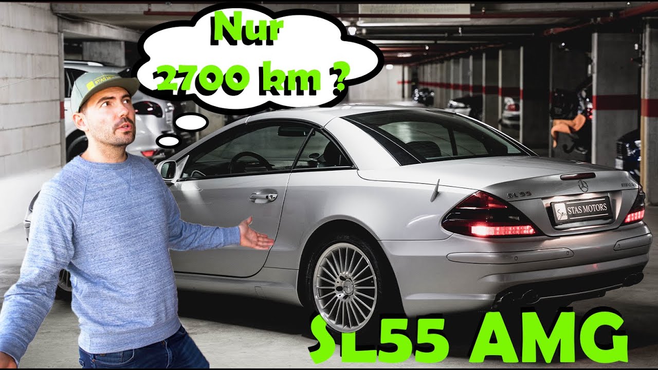 EIN NEUWAGEN AUS DEM JAHR 2002 | MERCEDES-BENZ SL55 AMG R230 | STAS MOTORS