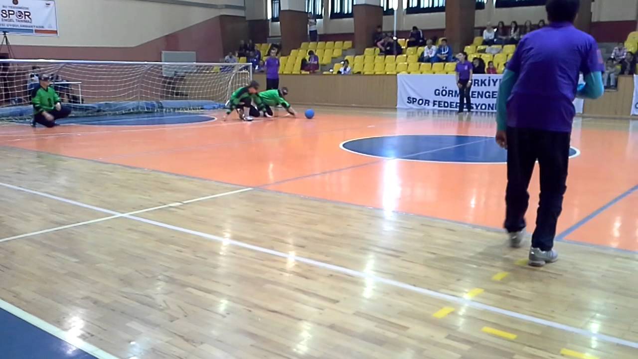 European Goalball Championships Turkey 2013 Ukraine vs Lithuania