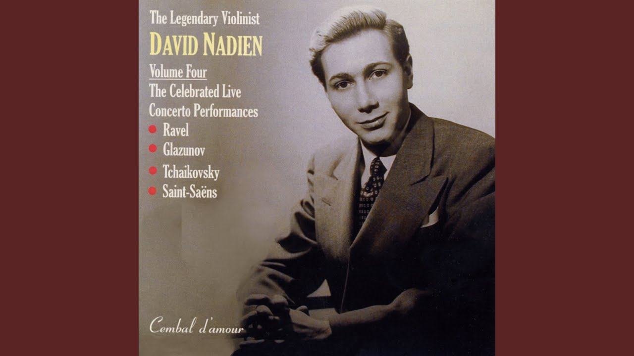 Concerto in D Major, Op. 35: Allegro moderato (Recorded live, 8 October, 1966)