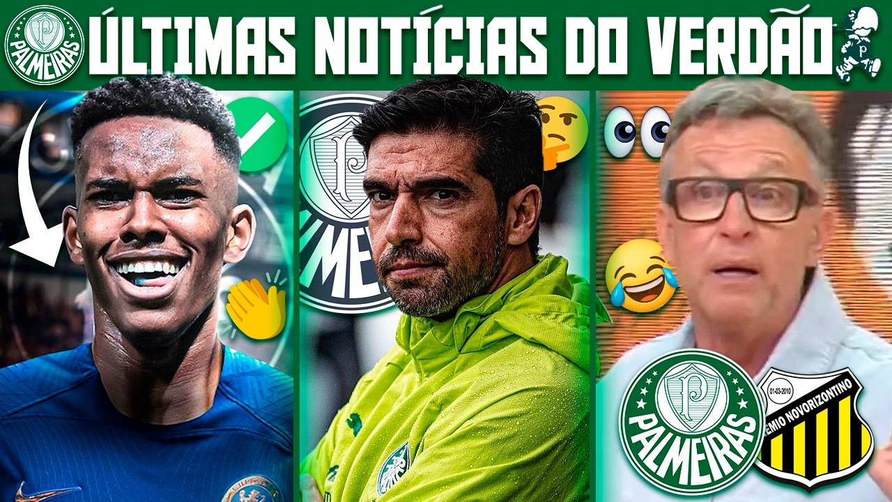 NOVIDADE BOMBÁSTICA! PALMEIRAS TEM NOVO TREINADOR CONFIRMADO P SUB20! INFO ESTEVÃO! PAULISTÃO, NETO+