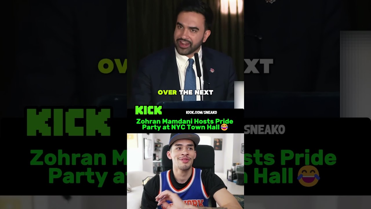Zohran Mamdani Hosts Pride Party at NYC Town Hall 😑. @LIVESNEAKO