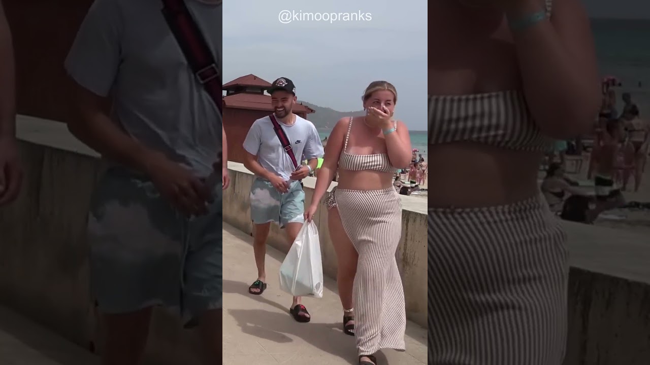 Bushman Prank: Funny Reactions of People Getting Scared at The Beach!   