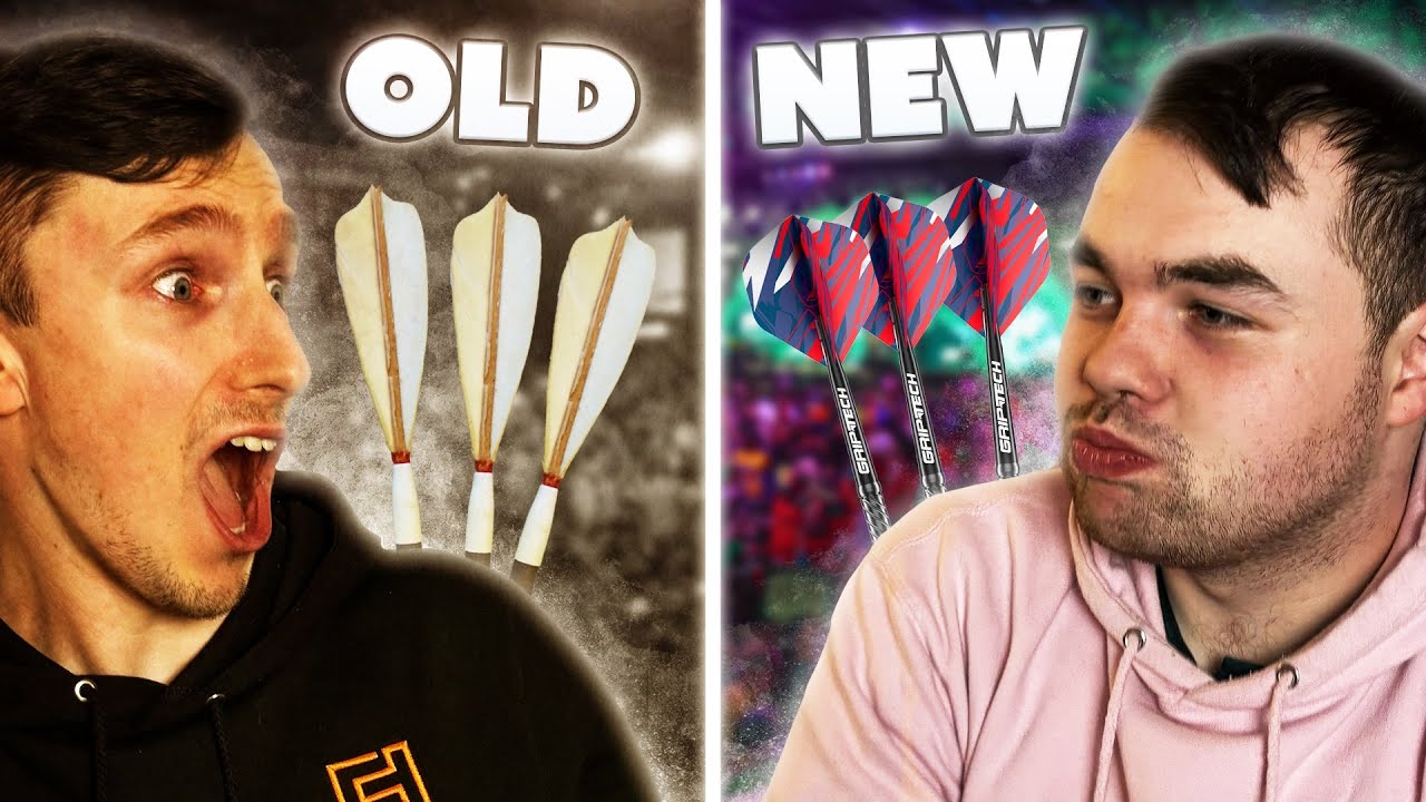 Can A Pro Level Darts Player Defeat 2 Amateur Players Using 20 Year Old Darts?