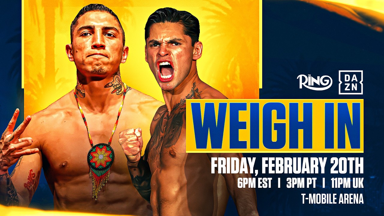 Mario Barrios vs Ryan Garcia Weigh-In | LIVE