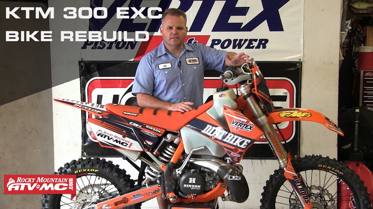 KTM 300 EXC Bike Rebuild