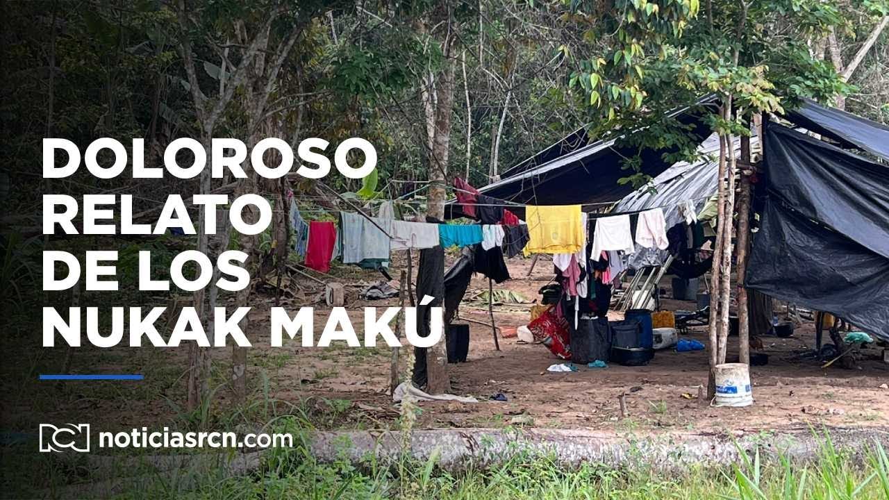 Así viven los nukak makú en San José del Guaviare