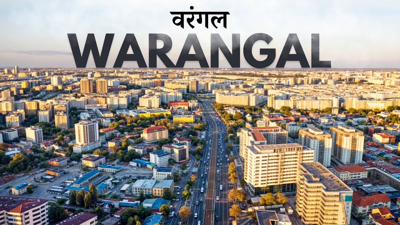 Warangal City | वारंगल शहर का ऐसा वीडियो पहले कभी नहीं देखा होगा | Warangal cinematic video