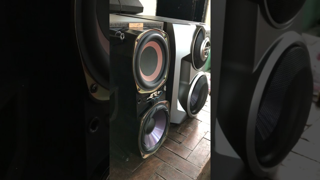 Sony Vx77 Speaker bass test