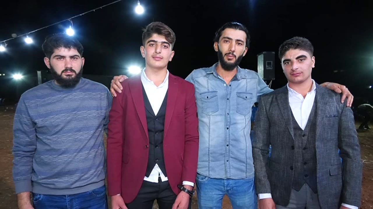 افراح ال حمشو العريس فياض حمشو ج9 الفنان انس حزواني والفنان عمر الدج