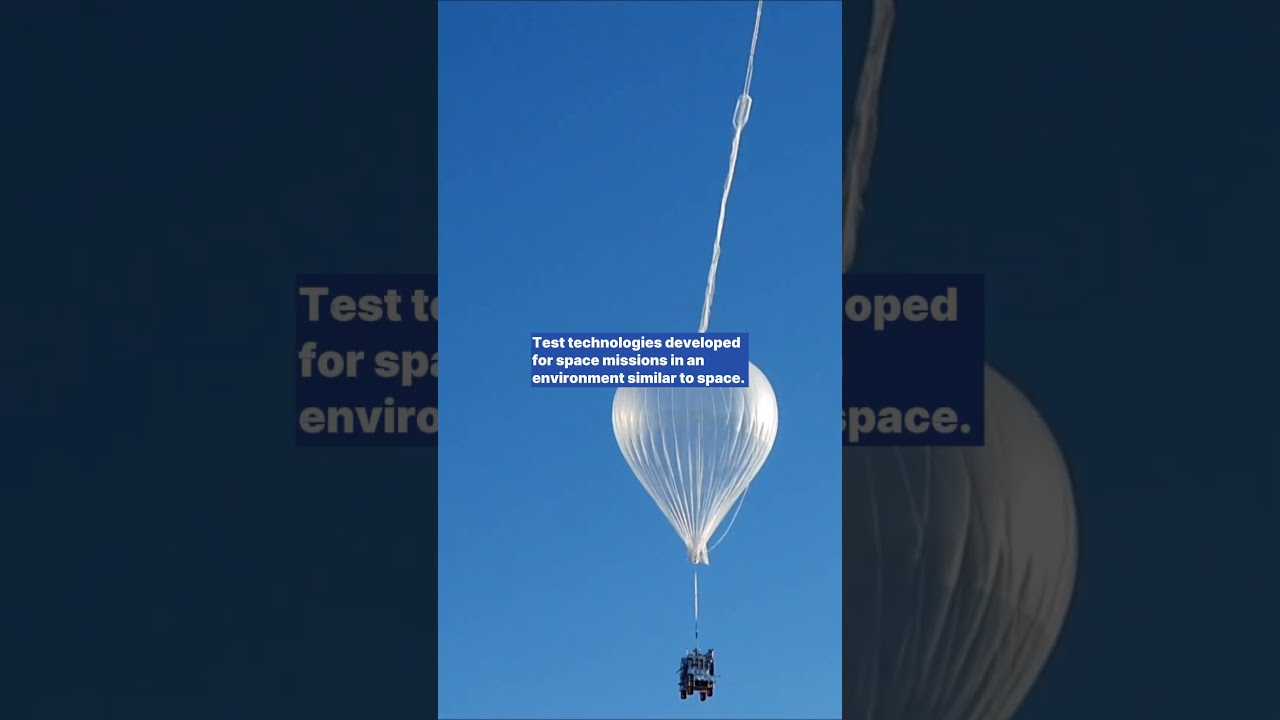 Stratospheric balloons #shorts