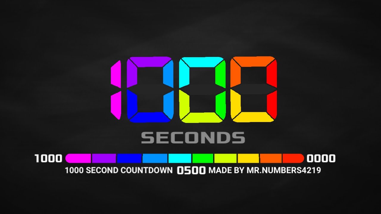 1000 SECONDS (3,000 subscriber special) - FlipaClip