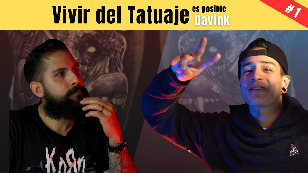 👹Hablemos de TATUAJES👺 - Ep.1- Vivir del Arte con David Arizaga // DAVINK