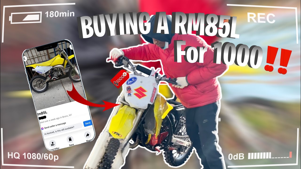 BUYING A SUZUKI RM85l FOR *DIRT CHEAP*  (BEST MARKETPLACE DEAL‼️)
