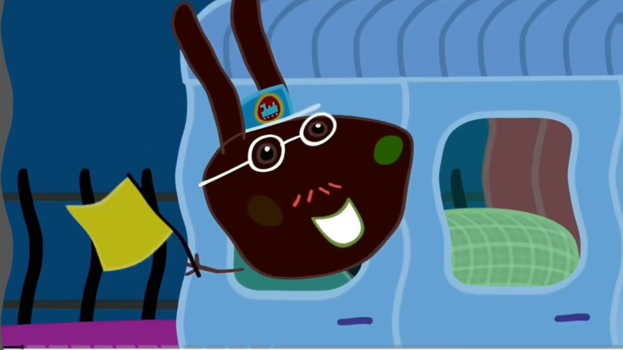 THE Last Train 🚃 Stop Peppa Pig Mix Match Color / Sponsored by Gamavission Csupo Effects