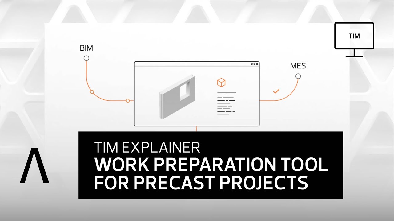 Tim - ALLPLAN's work preparation solution for precast fabricators