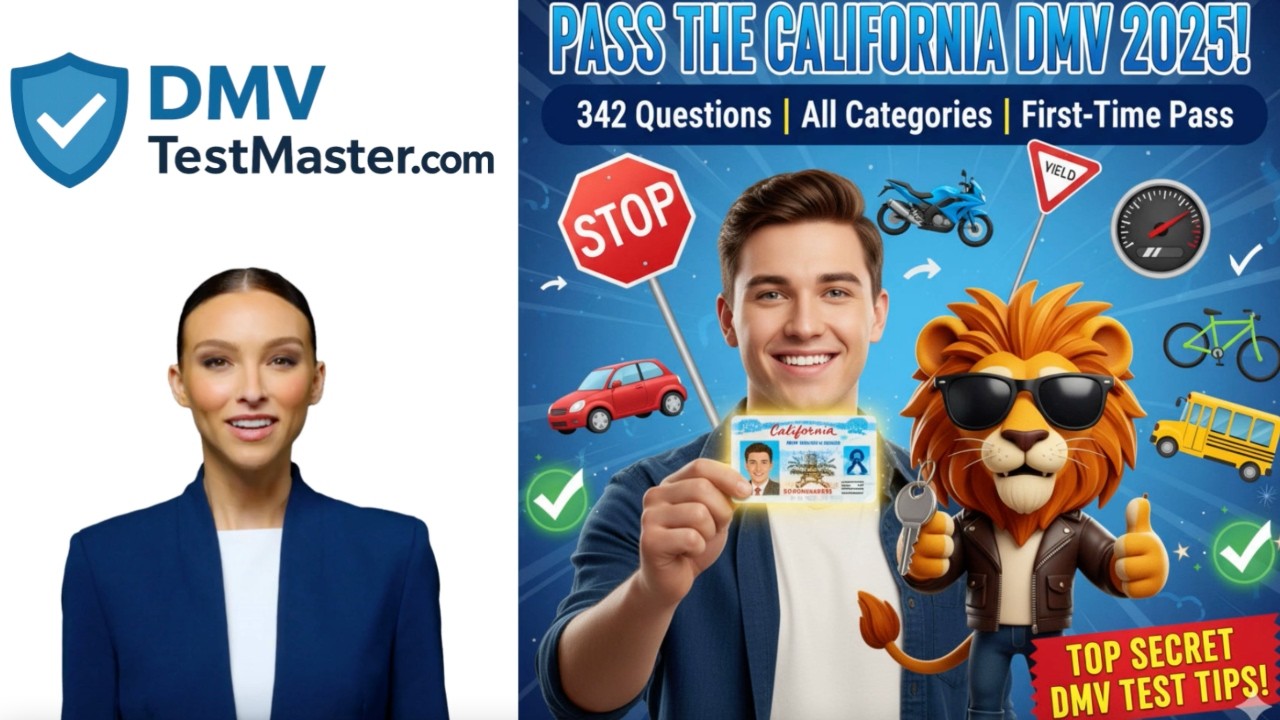 🚗 2026 California DMV Permit Test Master Class.