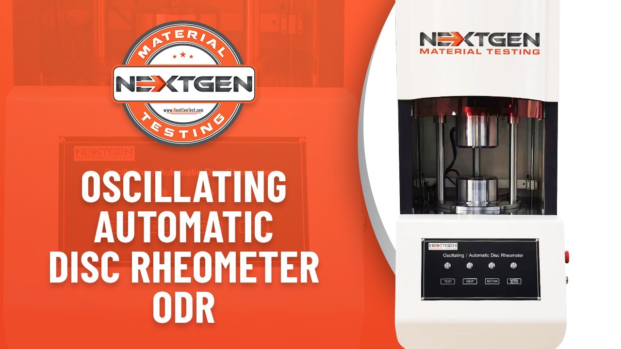 Oscillating / Automatic Disc Rheometer (ODR) | NextGen Material Testing Inc.