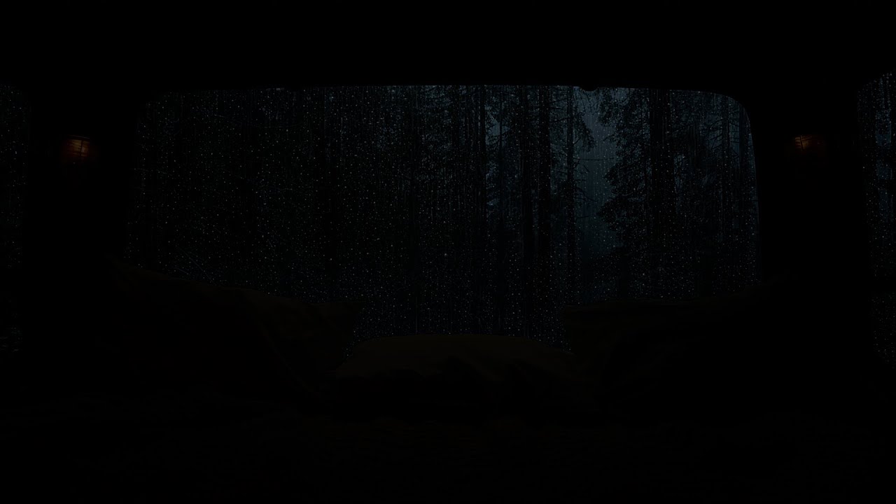 Camping with Rain | Calm Your Mind and Sleep Deeply with Soothing Rain Sounds