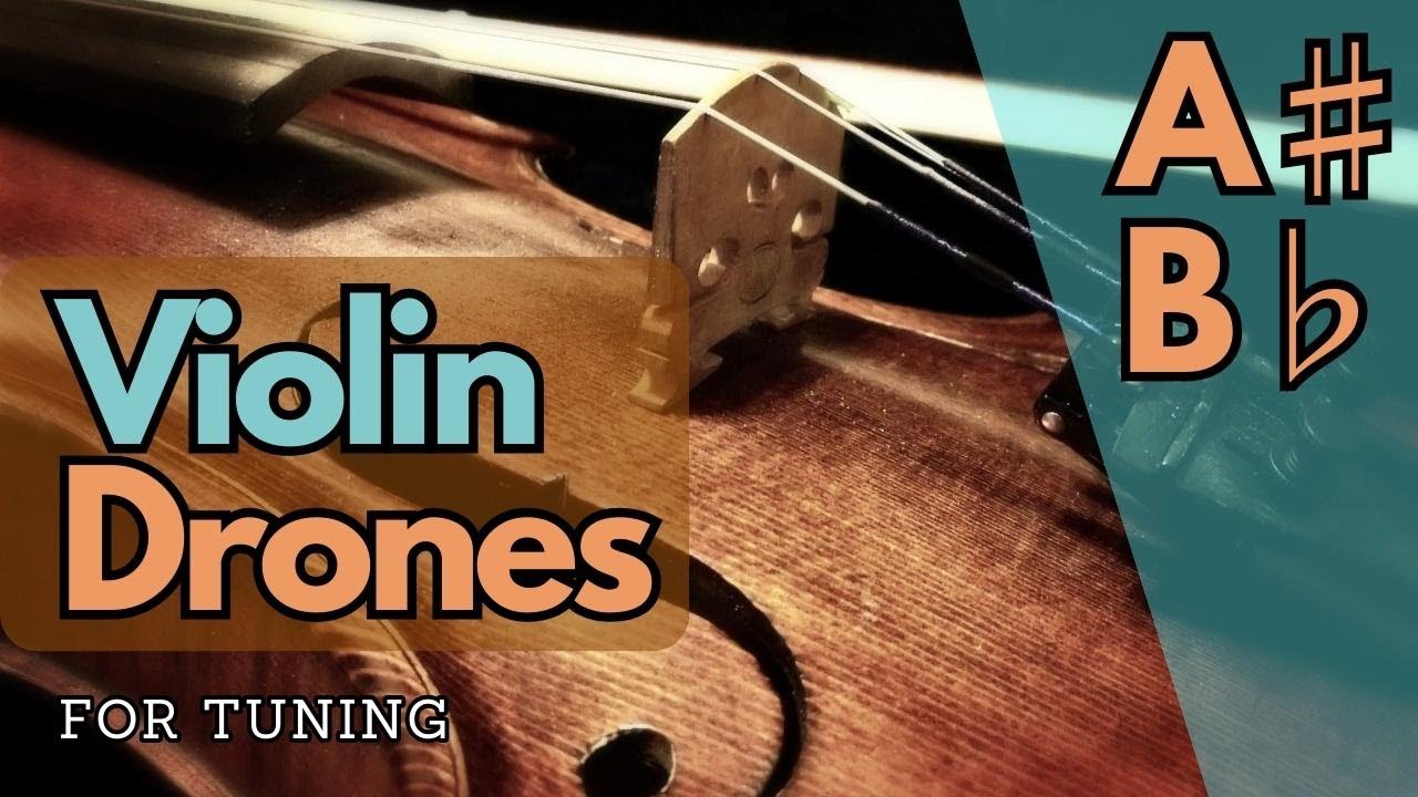 Violin Drone | A♯/B♭| For tuning