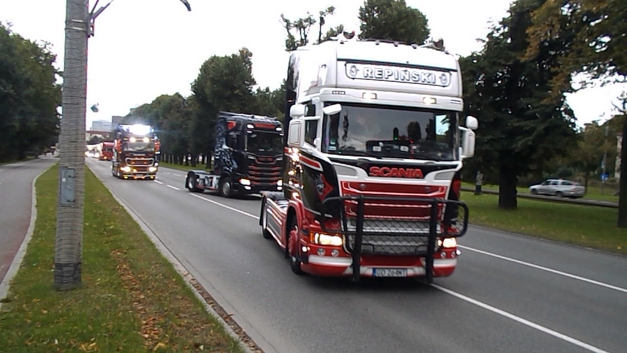 Parada TIR-ów w Gdańsku