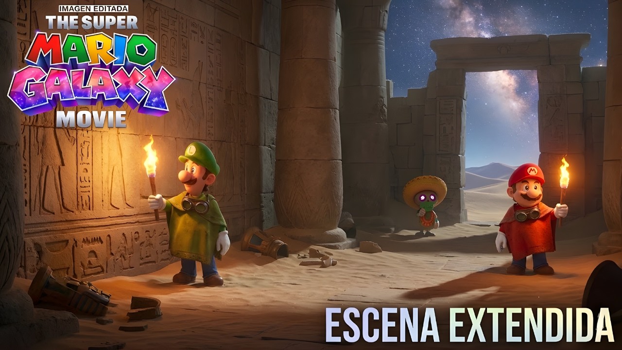 LA PRIMER ESCENA EXTENDIDA DE MARIO GALAXY LA PELICULA SE REVELARÍA EN LOS GAME AWARDS 2025