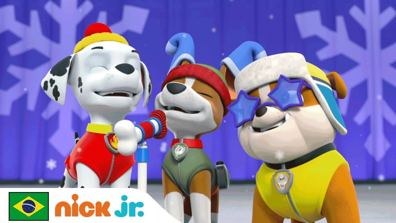 Música especial da Banda de Rock de Filhotes 🎶 Patrulha Canina | Nick Jr. | Brazil | Português