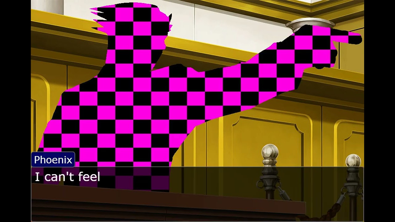 Ace attorney but something is wrong (objection.lol)