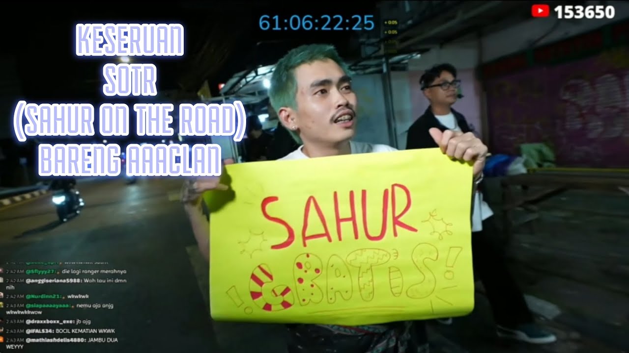 SOTR ( Sahur On The Road ) Bareng Marapthon‼️