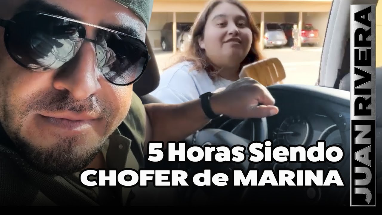 5 Horas Siendo el NUEVO CHOFER de MARINA | Juan Rivera | Familia Rivera