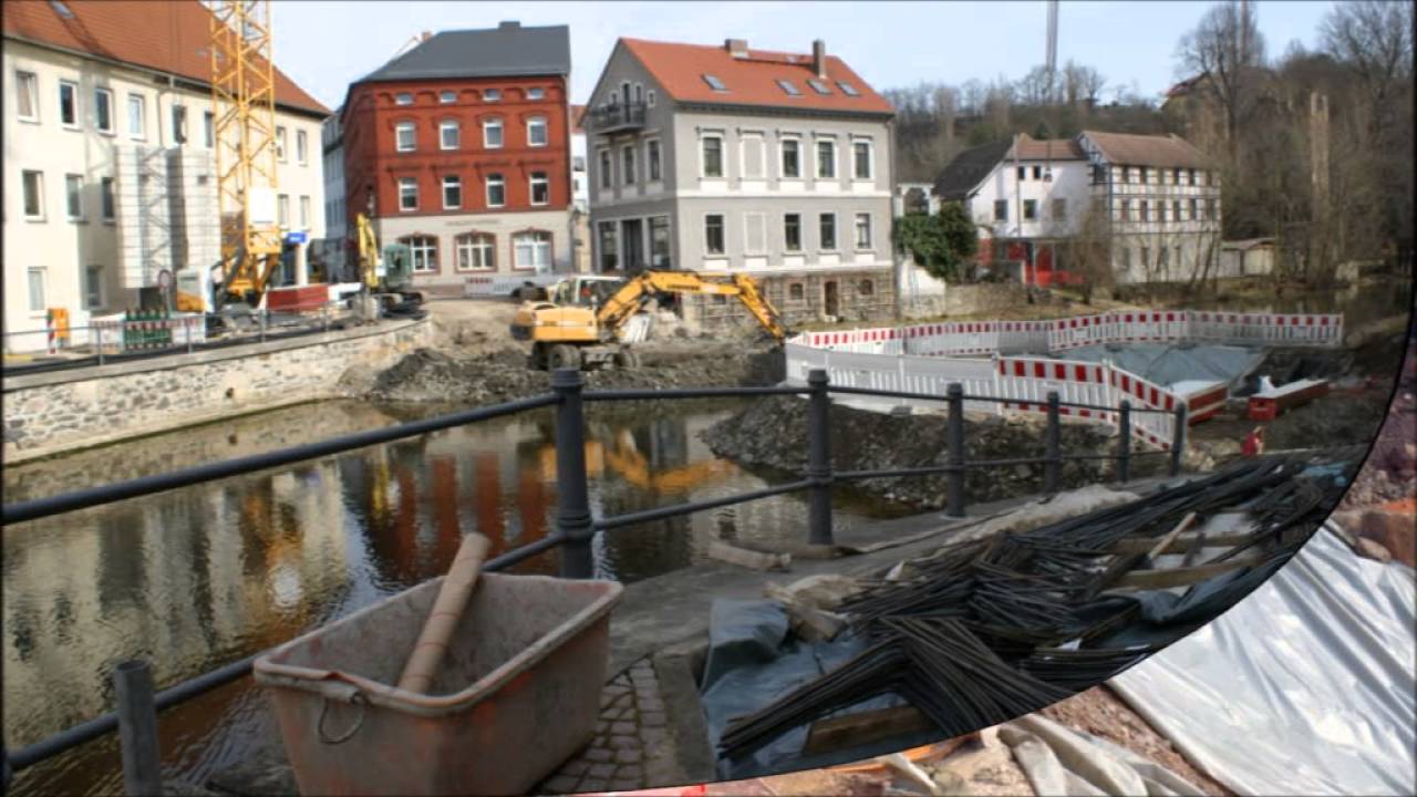 Neubau der Kirchbrücke in Weida