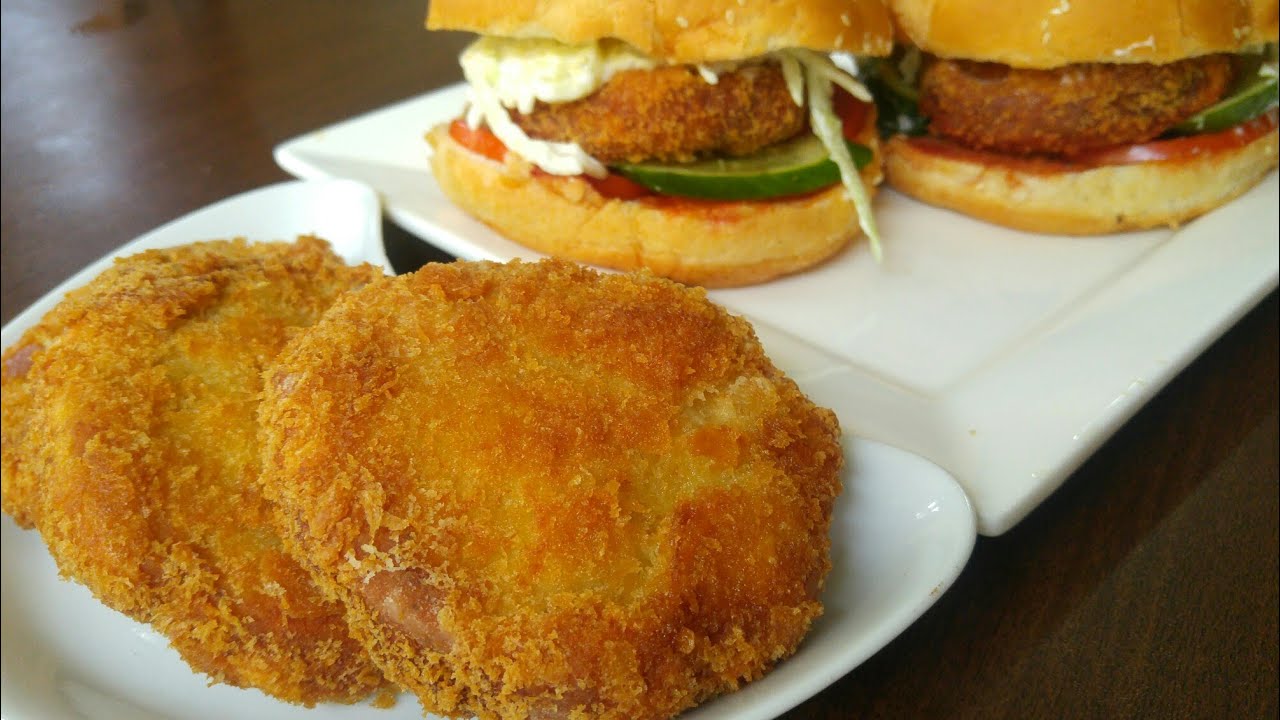 Crispy Chicken Patty Burger 🍔 By Mind Blowing Cooking