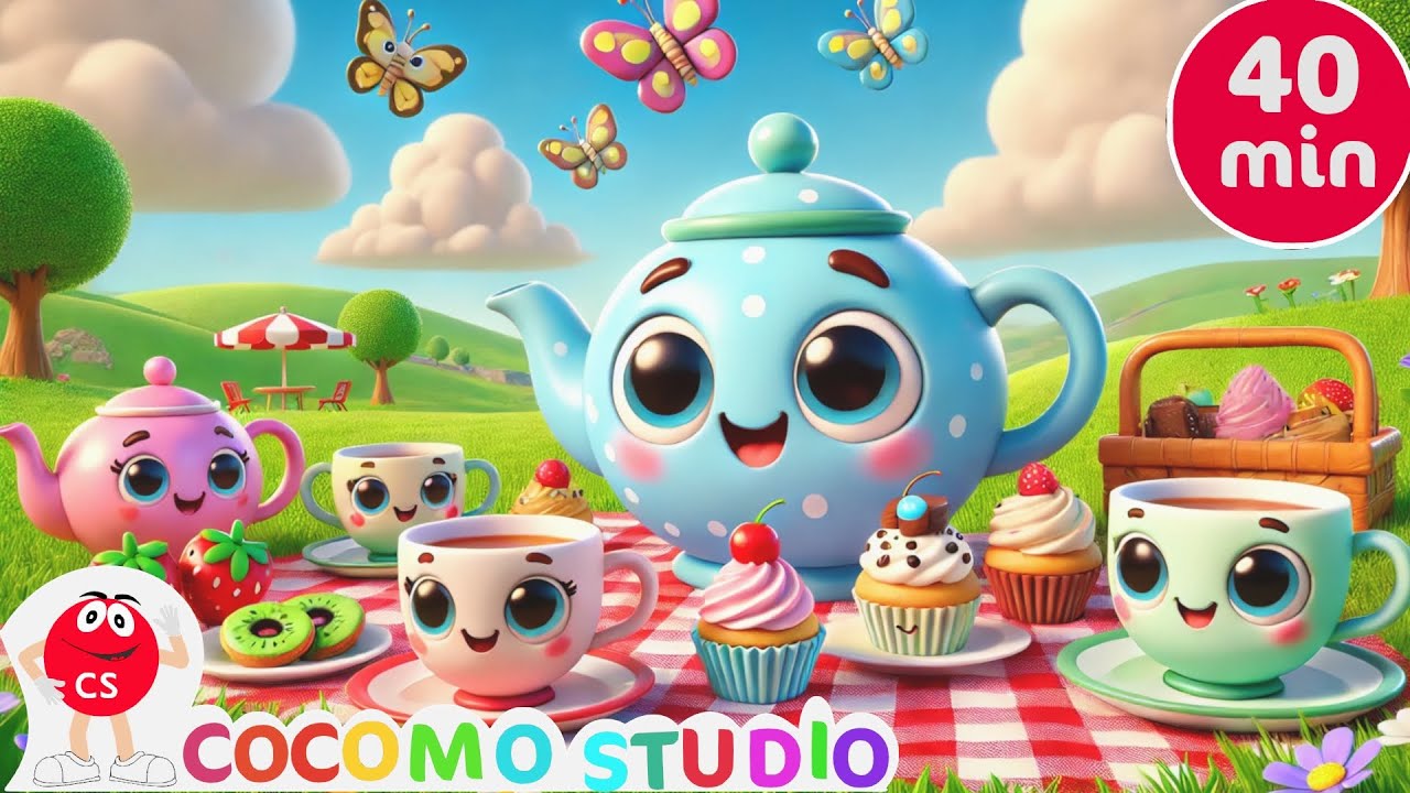 I'm a Little Teapot - THE BEST Songs for Children | Cocomo Studio