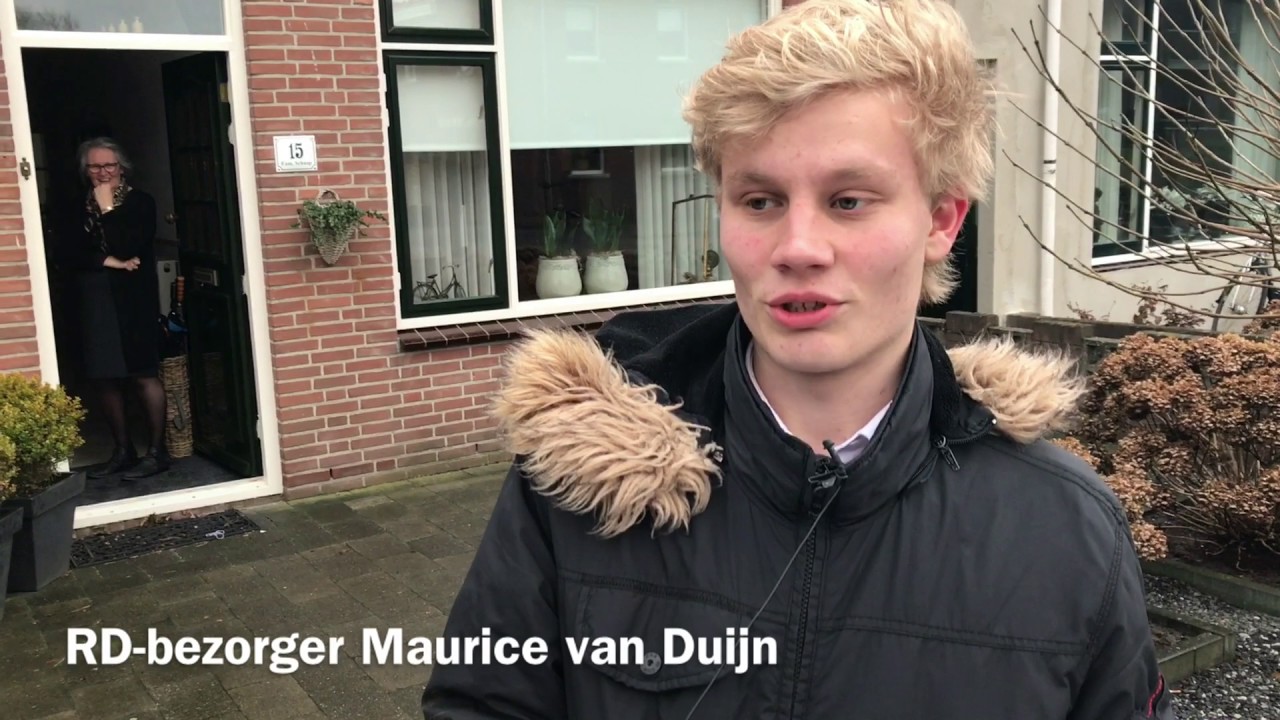 RD-bezorgers in Katwijk
