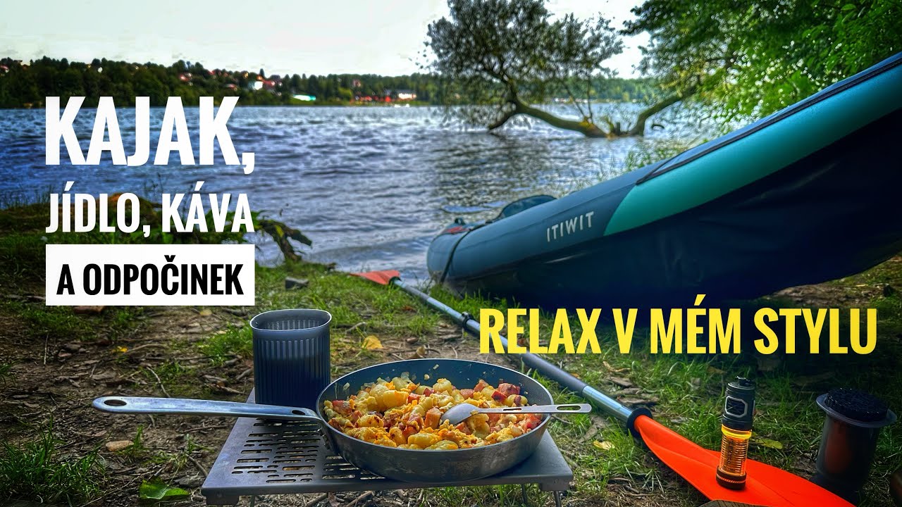 Decathlon Kajak Itiwit X100 3P – sólo plavba, skrytá zátoka, vaření a káva v přírodě 