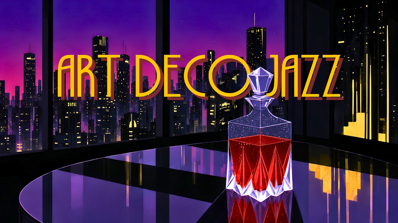 Velvet Nights & Neon Lights | Art Deco Jazz Playlist
