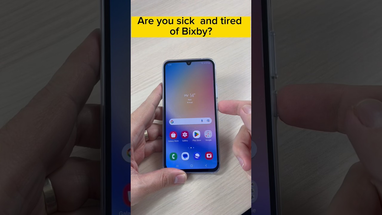 Easy way to Turn Off Samsung Galaxy (also to remove Bixby) #phonetips #samsung #phone  #shorts