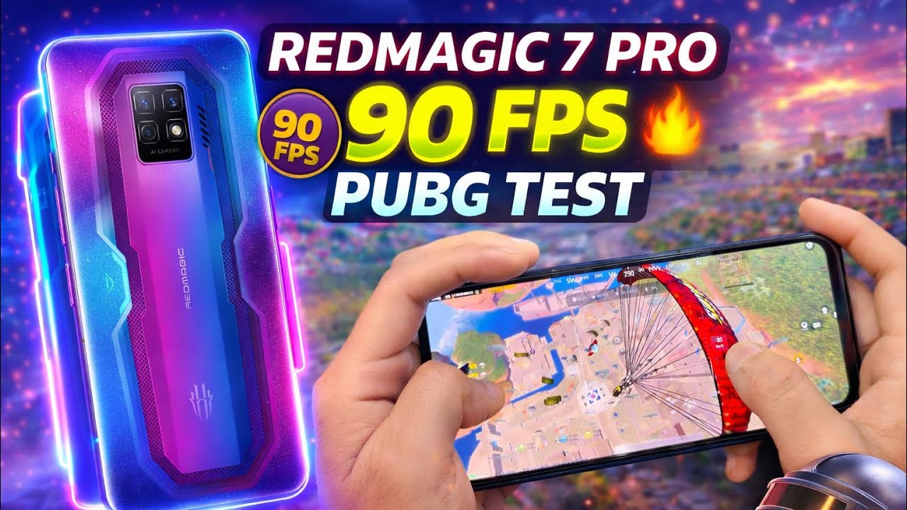 RedMagic 7 Pro PUBG Test 90 FPS 🔥 Smooth Extreme Gaming | Full Gameplay & Performance Review 2026