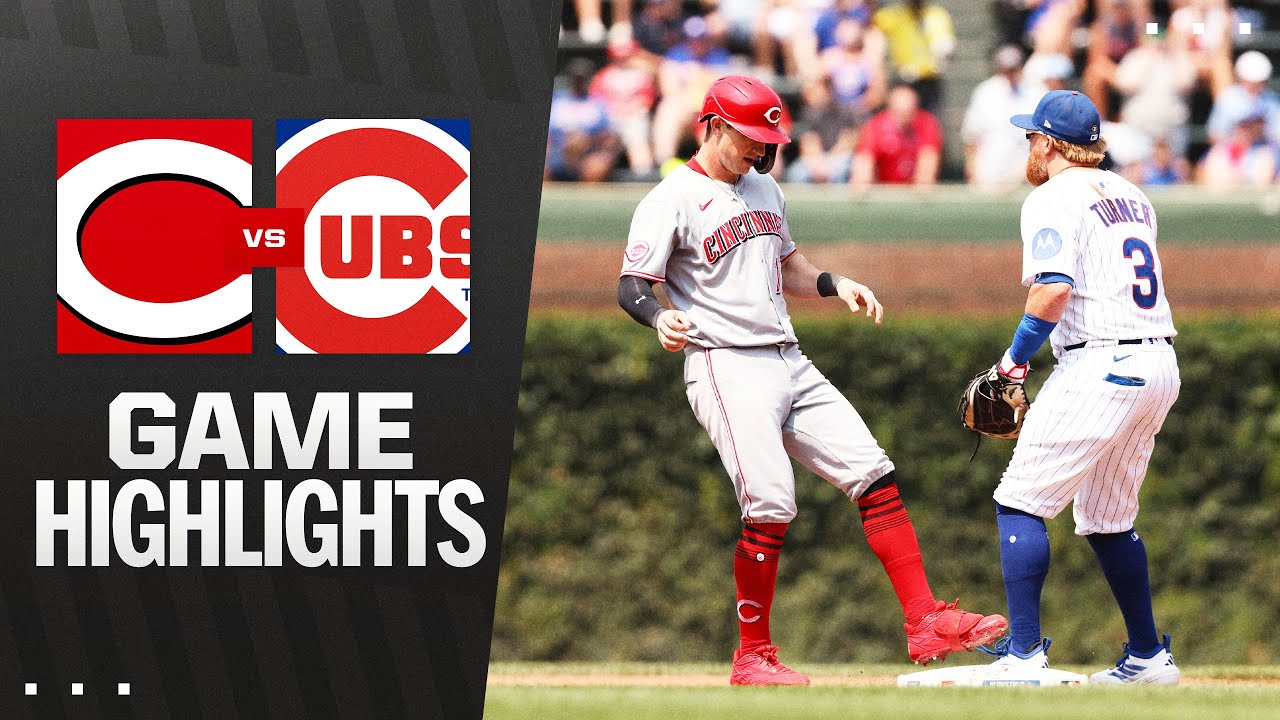Reds vs. Cubs Game Highlights (8/6/25) | MLB Highlights