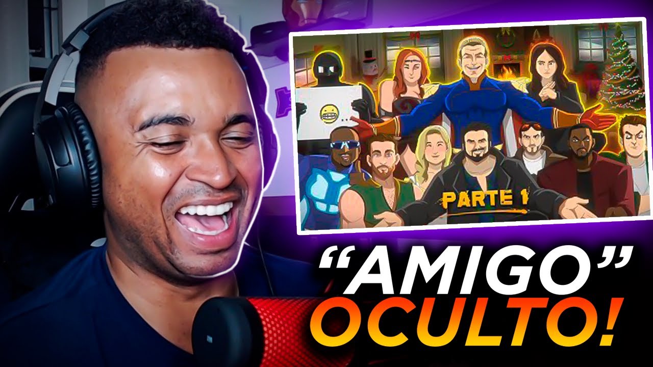 🟪 O AMIGO OCULTO DOS THE BOYS COM OS 7 (PARTE 1) - Voice Makers (Alexandre Reage)