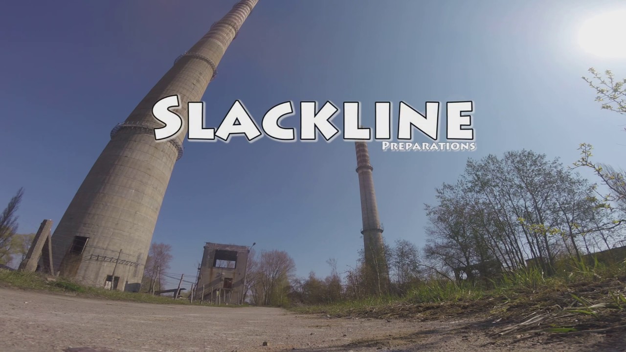 Slackline preparation - FPV drone shenanigans :)