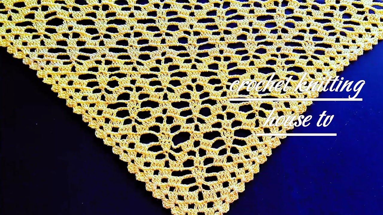 Magnifique❗️comment faire un joli châle crochet élégant pour femmes/chale au crochet shawl 