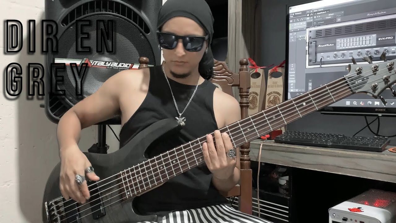 DIR EN GREY - Cage (BASS COVER)