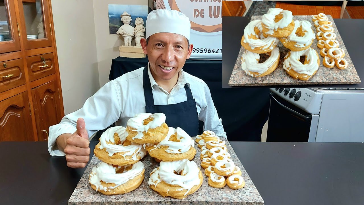 Roscón de Viento o Roscos de Viento o Rosquitas de Viento (con el toque de Luis) Ecuador