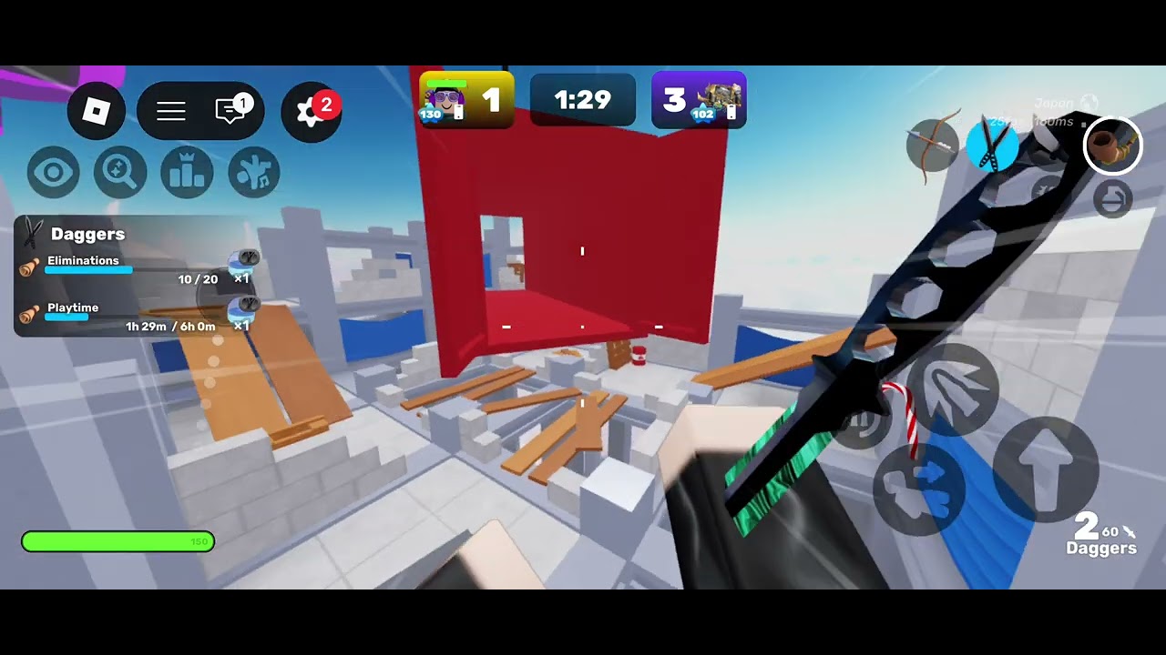 Unlocking the best melee (Maul) in Roblox RIVALS